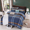 4pcs White black Bedding Set