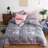 4pcs Girl Boy Kid Bed Cover