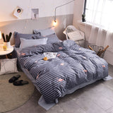 4pcs Girl Boy Kid Bed Cover